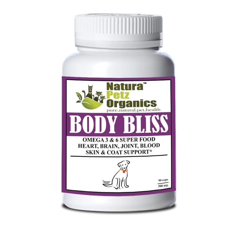Body Bliss - Omega 3 & 6 Super Food + Heart, Brain Joint, Blood & Coat Support*