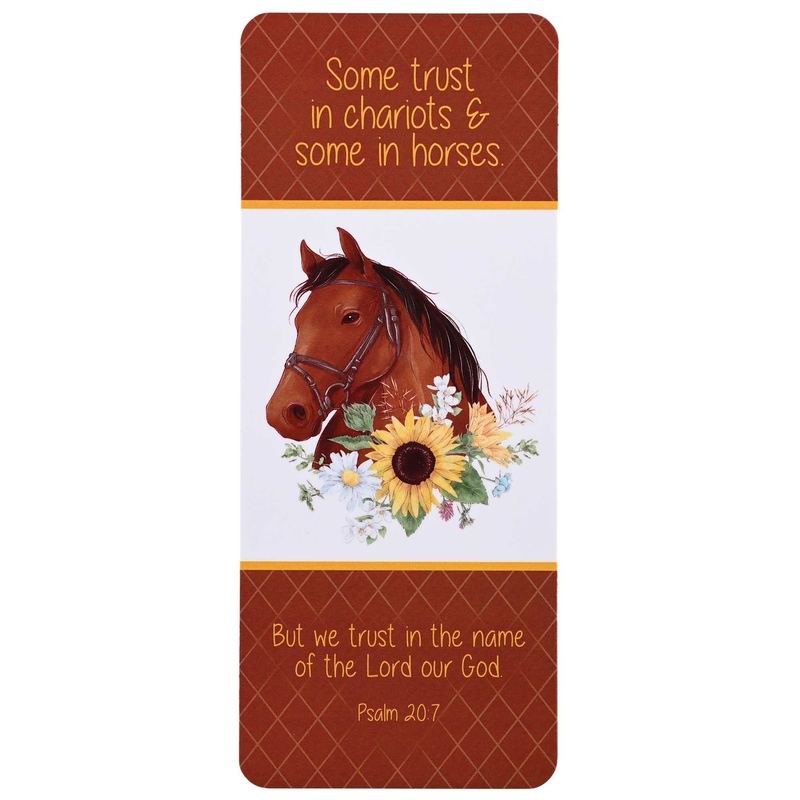 Bookcard Horse Some Trust In Chariots