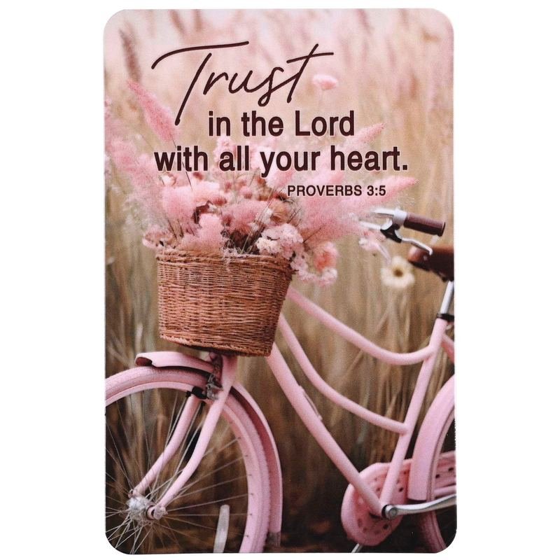 Pocketcard Trust In The Lord Bicycle