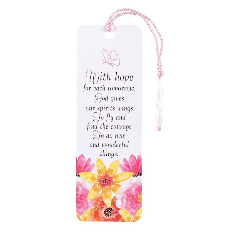 Tassel Bookmark With Hope For Tomorrow
