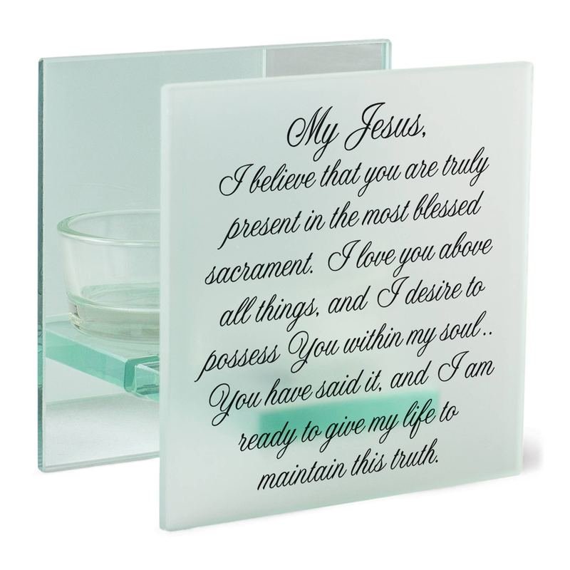 Tealight Holder My Jesus, I Believe That