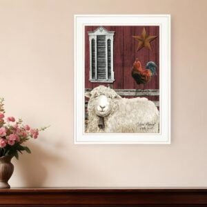 Good Morning 1 White Framed Print Wall Art