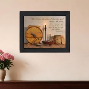 The Plans I have for You 2 Black Framed Print Wall Art