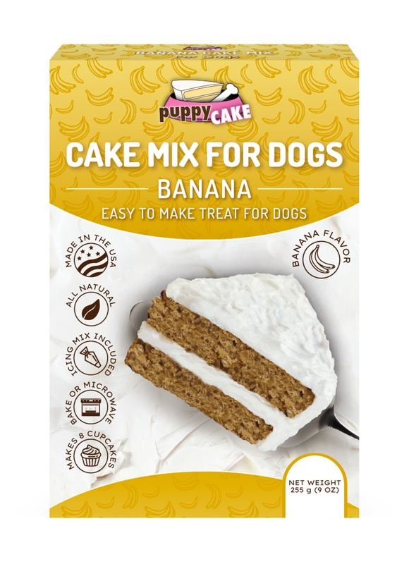 Puppy Cake Mix Banana 9oz