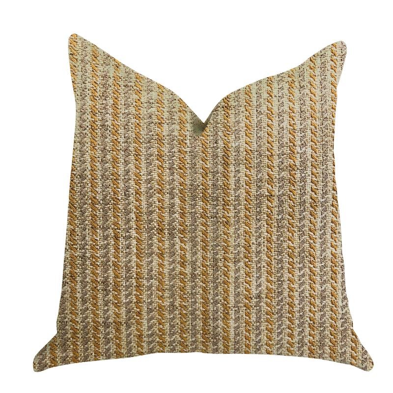 Plutus Woven Beliza Luxury Throw Pillow