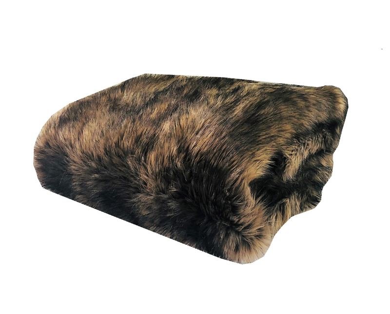 Plutus Mountain Coyote Handmade Luxury Throw