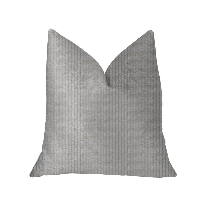 Plutus Cascade Beige Luxury Throw Pillow