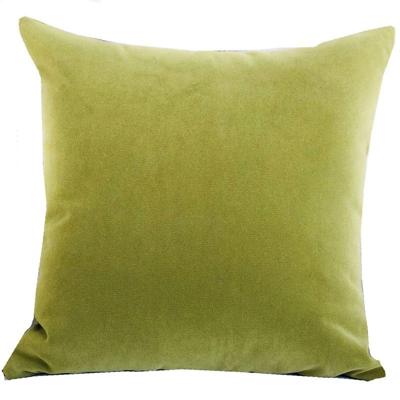 Plutus Pistachio Love Green Handmade Luxury Pillow