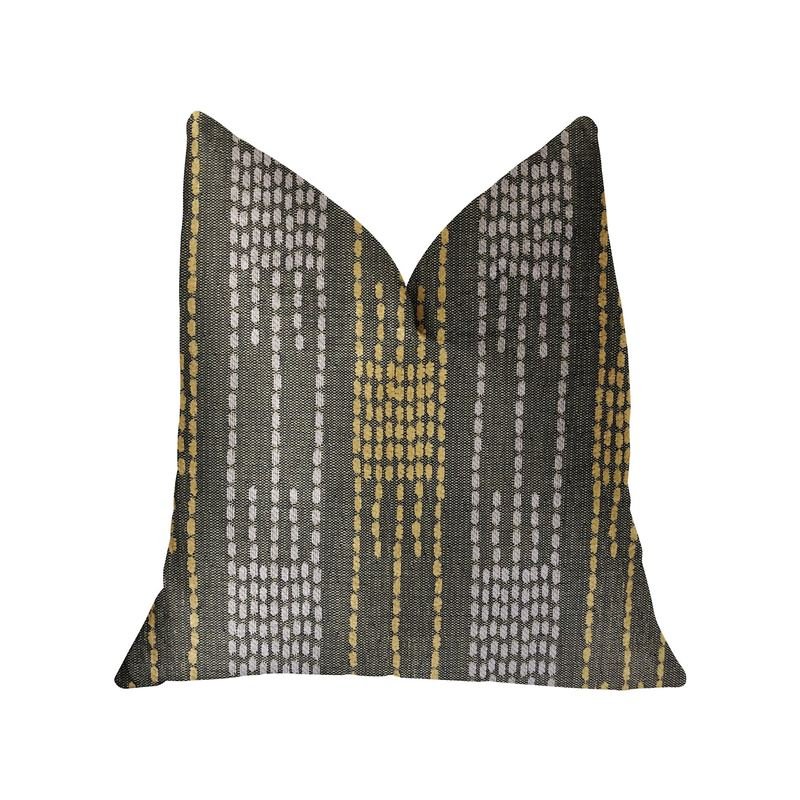 Plutus Capella Green Luxury Throw Pillow