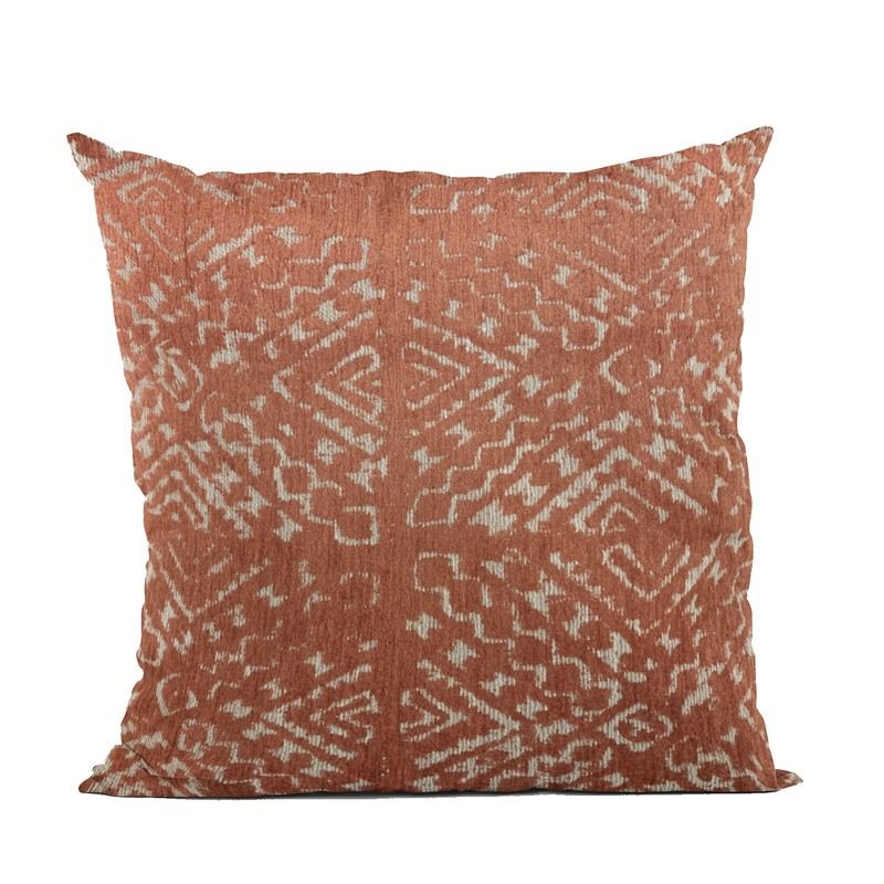 Plutus Red Diamonds Luxury Throw Pillow