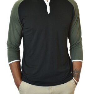3/4 Sleeve Henley