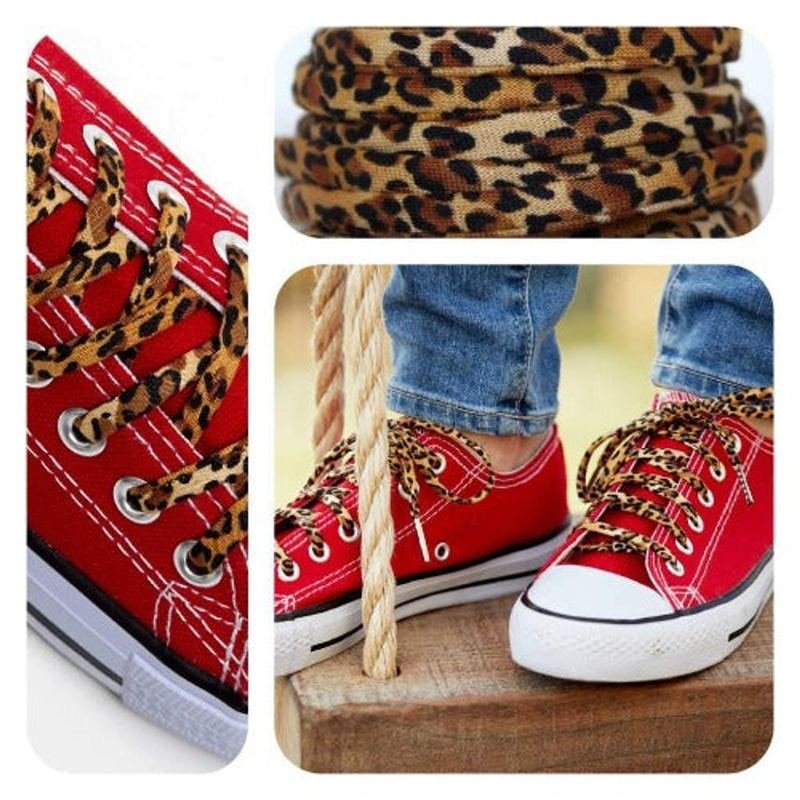 Animal Print Shoelaces