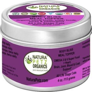 Body Bliss Meal Topper- Omega 3 & 6 Super Food + Heart, Brain Joint, Blood & Coat Support*