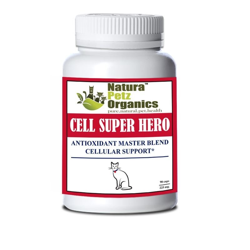 Cell Super Hero Max* Antioxidant Master Blend Cellular Support* Dogs Cats