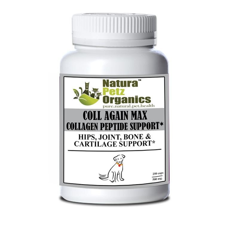 Coll Again Max Collagen Peptide Support Capsules* Hips, Joint, Bone & Cartilage Support* Dogs & Cats*