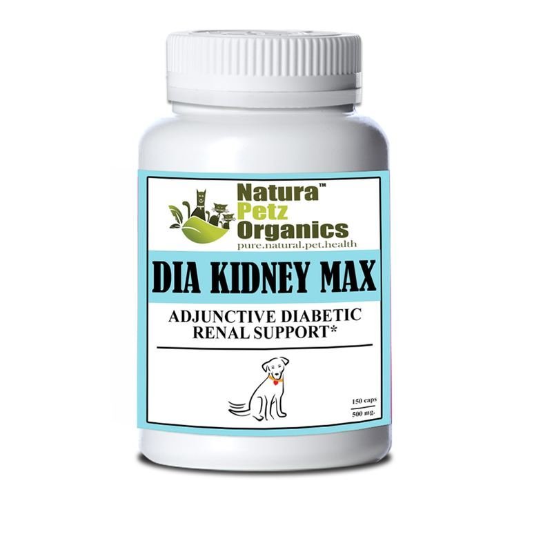 Dia Kidney Max Capsules* Adjunctive Diabetic Renal Support* Dogs And Cats