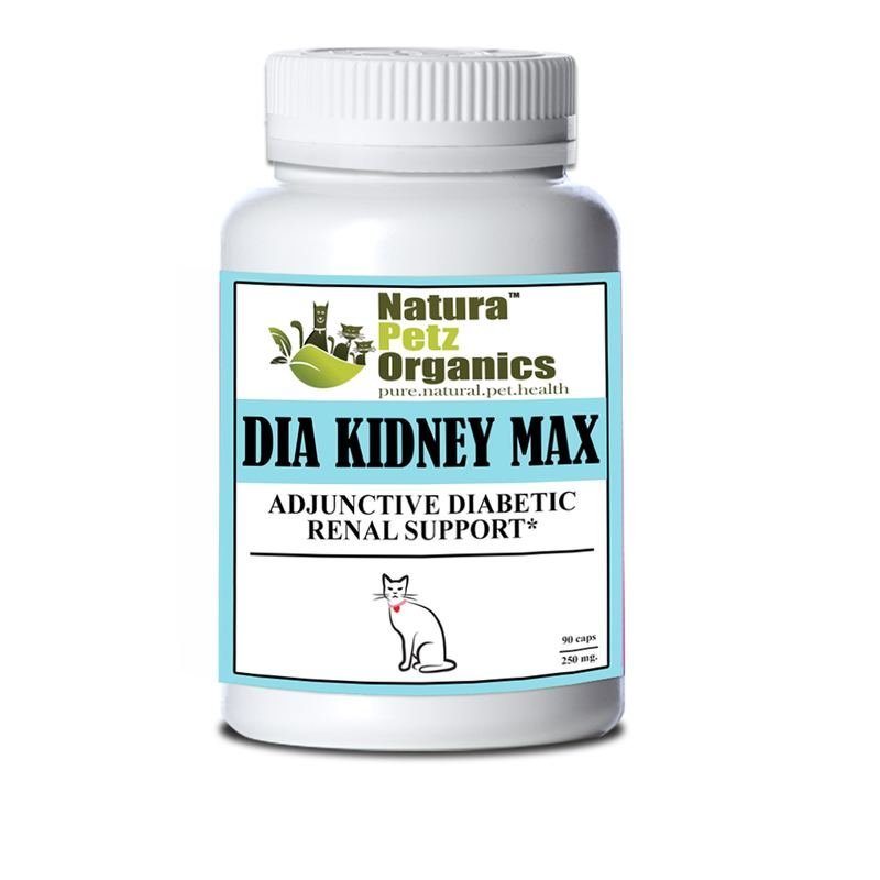 Dia Kidney Max Capsules* Adjunctive Diabetic Renal Support* Dogs And Cats