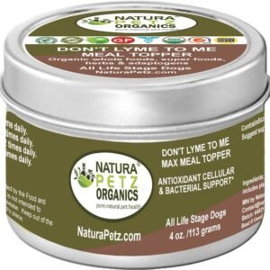 Don'T Lyme To Me Max Meal Topper* Antioxidant Cellular & Bacterial Support* Dogs & Cats*