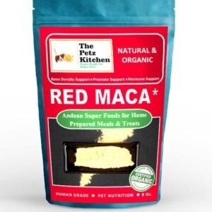 Red Maca - Bone Prostate & Hormone Support* The Petz Kitchen - Organic & Human Grade Ingredients For Home Prepared Meals & Treats