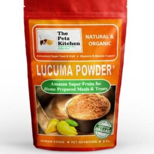 Lucuma Powder - Glycemic Glucose & Digestive Support*  Antioxidant Usda Organic Super Food & Fruit The Petz Kitchen