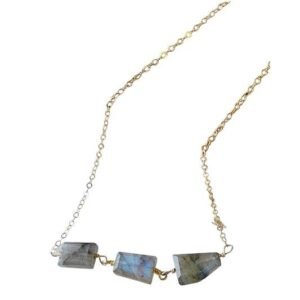 Baker Beach 3 Stone Necklace