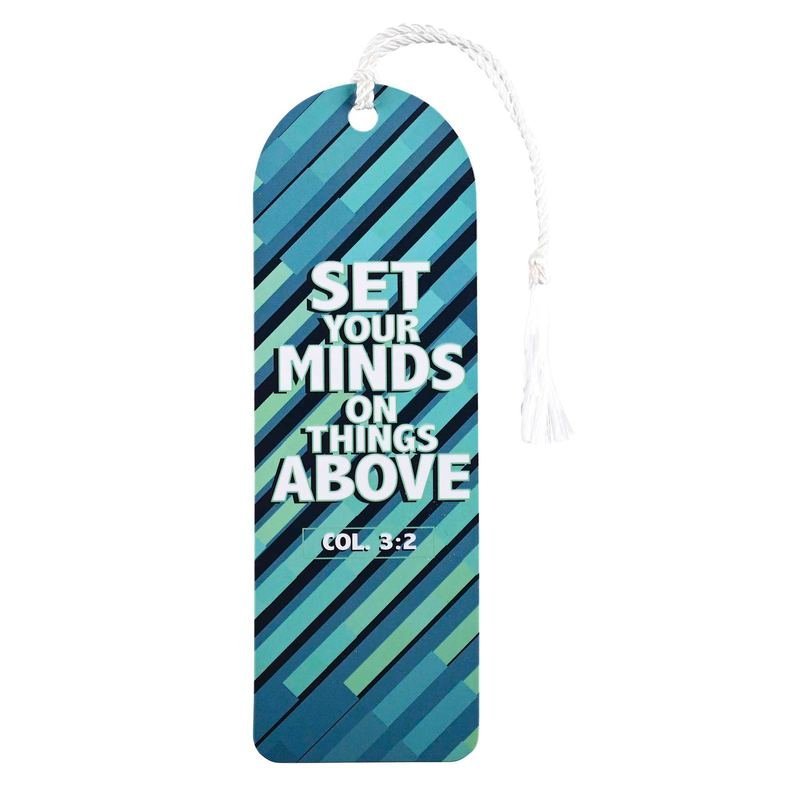 Tassel Bookmark Set Your Minds On Things