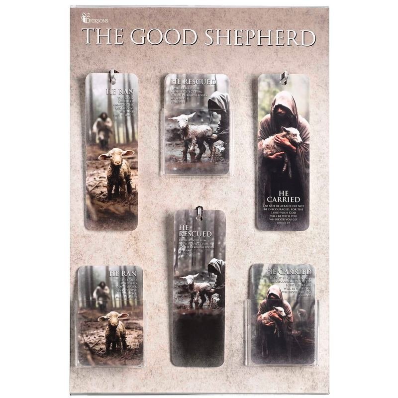 Board&Assortment Good Shepherd Bookmarks