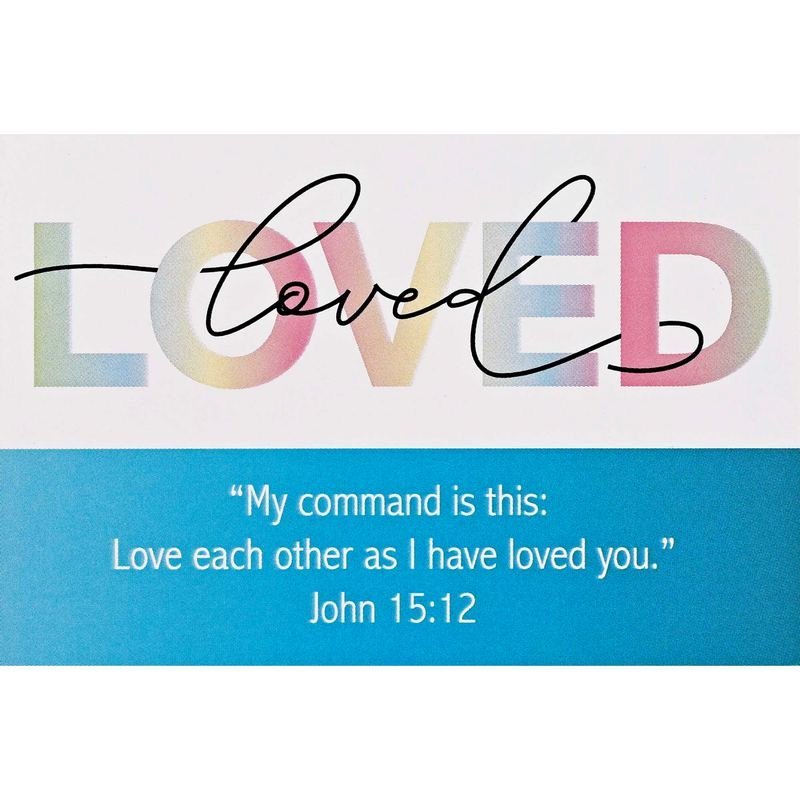 Itty Bitty Card Loved Love Each Other