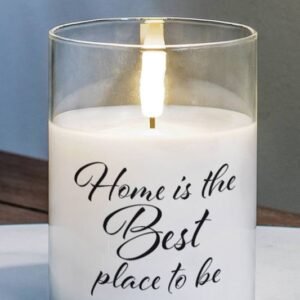 Led Candle Home Is The Best Place
