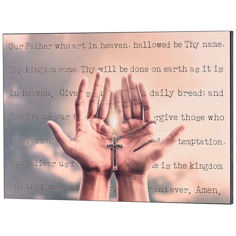 Wall Plaque The Lords Prayer