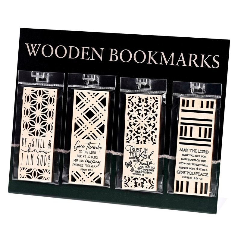 Display&Assortment Wood Laser Bookmarks