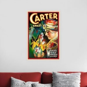 Vintage c1920sCarter Magic Poster Wall Art