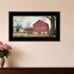 Antique Barn 6 Black Framed Print Wall Art
