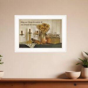 Our Home 2 White Framed Print Wall Art