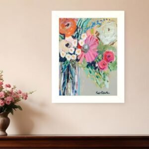 From Mrs Hazels Garden 3 White Framed Print Wall Art