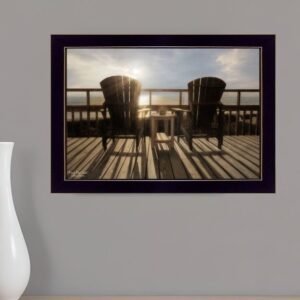 Front Row Seats 2 Black Framed Print Wall Art