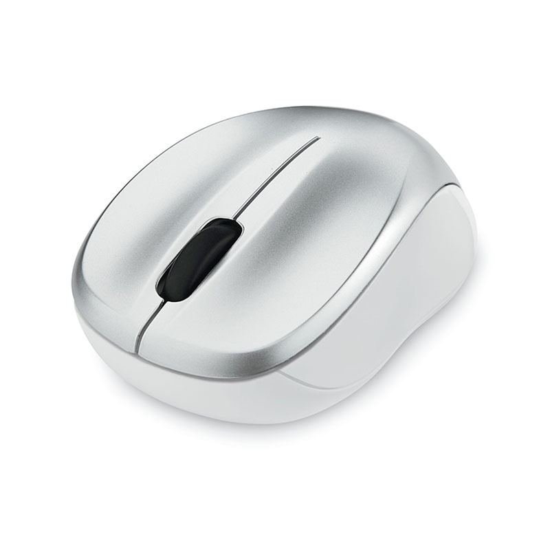 Verbatim Silent Wireless Blue LED Mouse, 99777, Silver