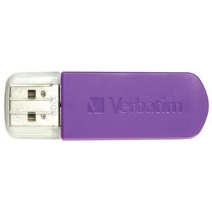 Verbatim Store 'n' Go Mini USB Flash Drive, 49833, 32GB, USB 2.0, Violet, TAA