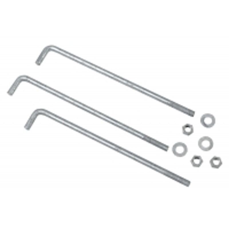 Mutual Industries 7701-0-18 Anchor Bolts