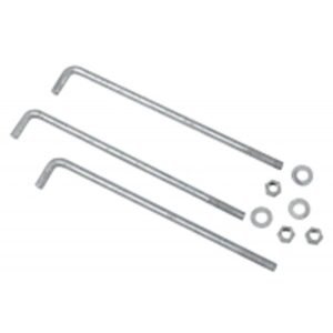 Mutual Industries 7701-0-8 Anchor Bolts,