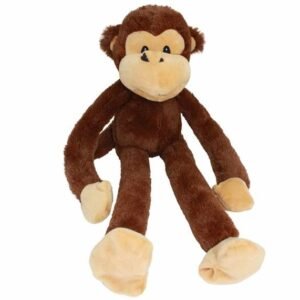 Multipet Swingin' Safari Monkey Plush Dog Toy 19"