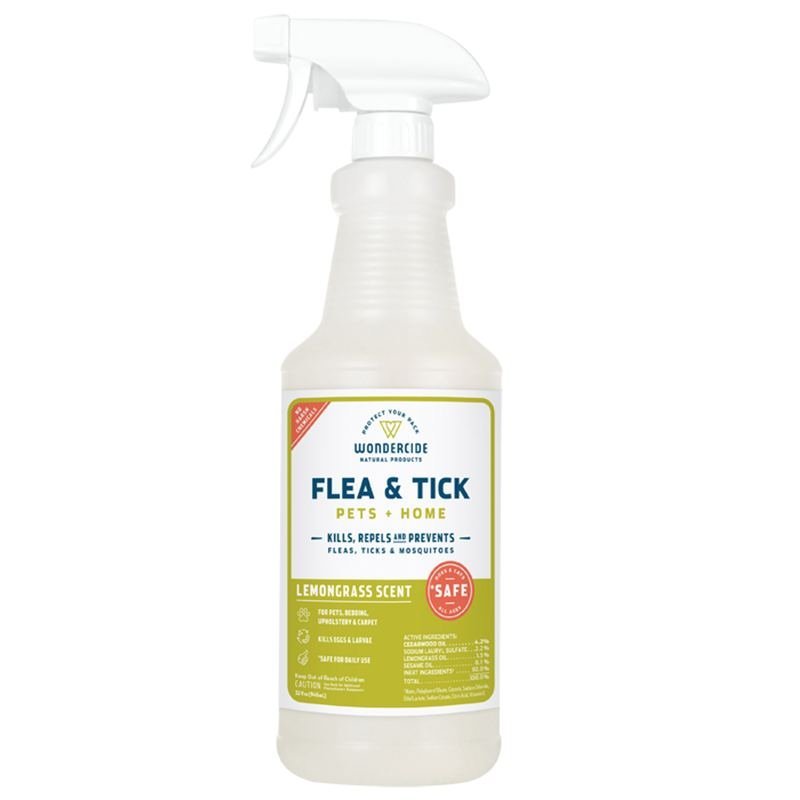 Wondercide - Flea, Tick & Mosquito Spray for Pets + Home -