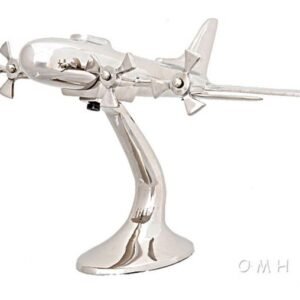 WWII Aluminum Model Airplane