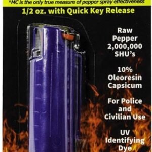 Wildfire 1.4% Mc 1/2 Oz Pepper Spray Hard Case With Quick Release Keychain