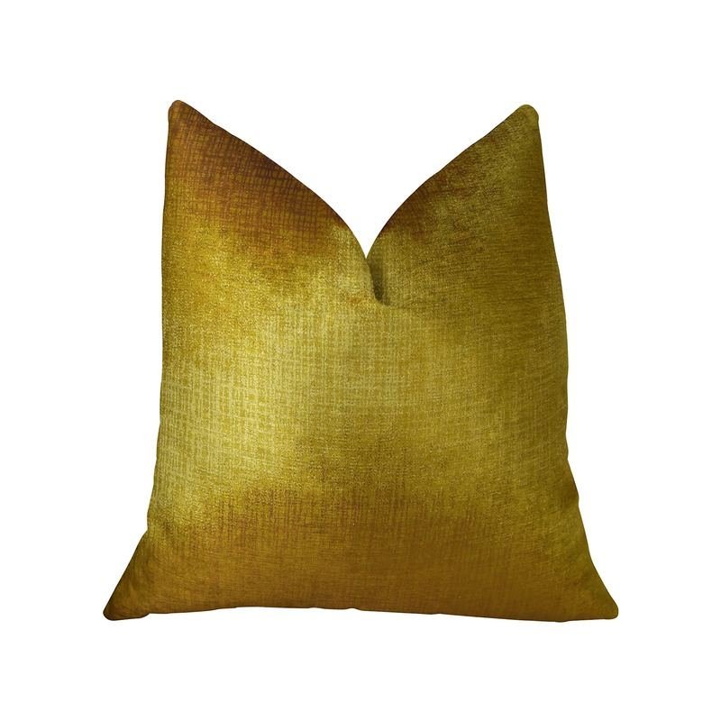 Plutus Golden Bijou Gold Handmade Luxury Pillow