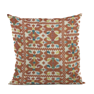 Plutus Multi-Color Morocco Damask Luxury Throw Pillow
